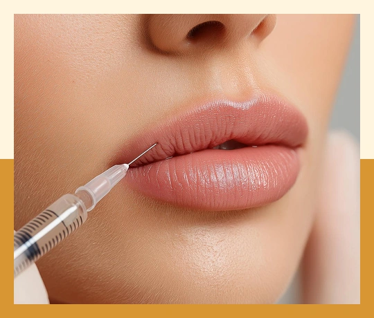Lip reduction procedure illustrating precise reshaping for balanced, natural-looking lips.